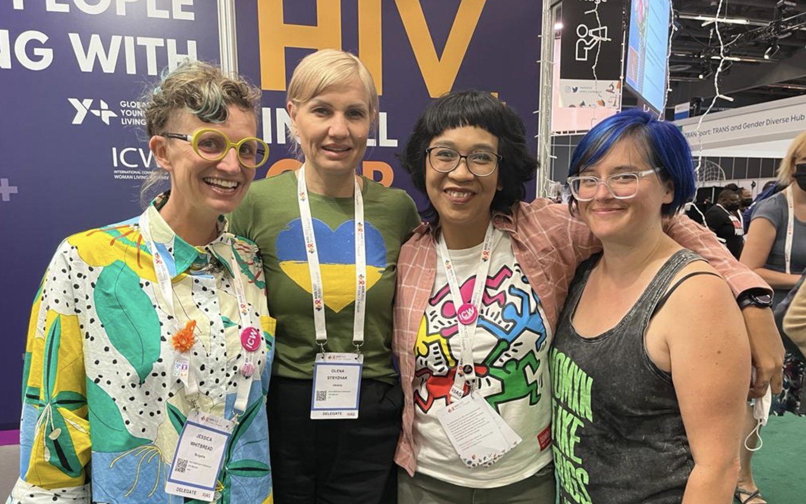 WHRIN at the 2022 AIDS Conference