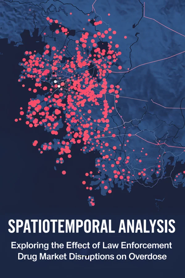 Spatiotemporal Analysis Exploring The Effect of Law Enforcement Drug Market Disruptions on Overdose