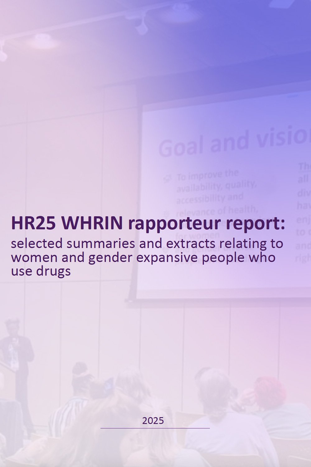 HR25 WHRIN Rapporteur Report